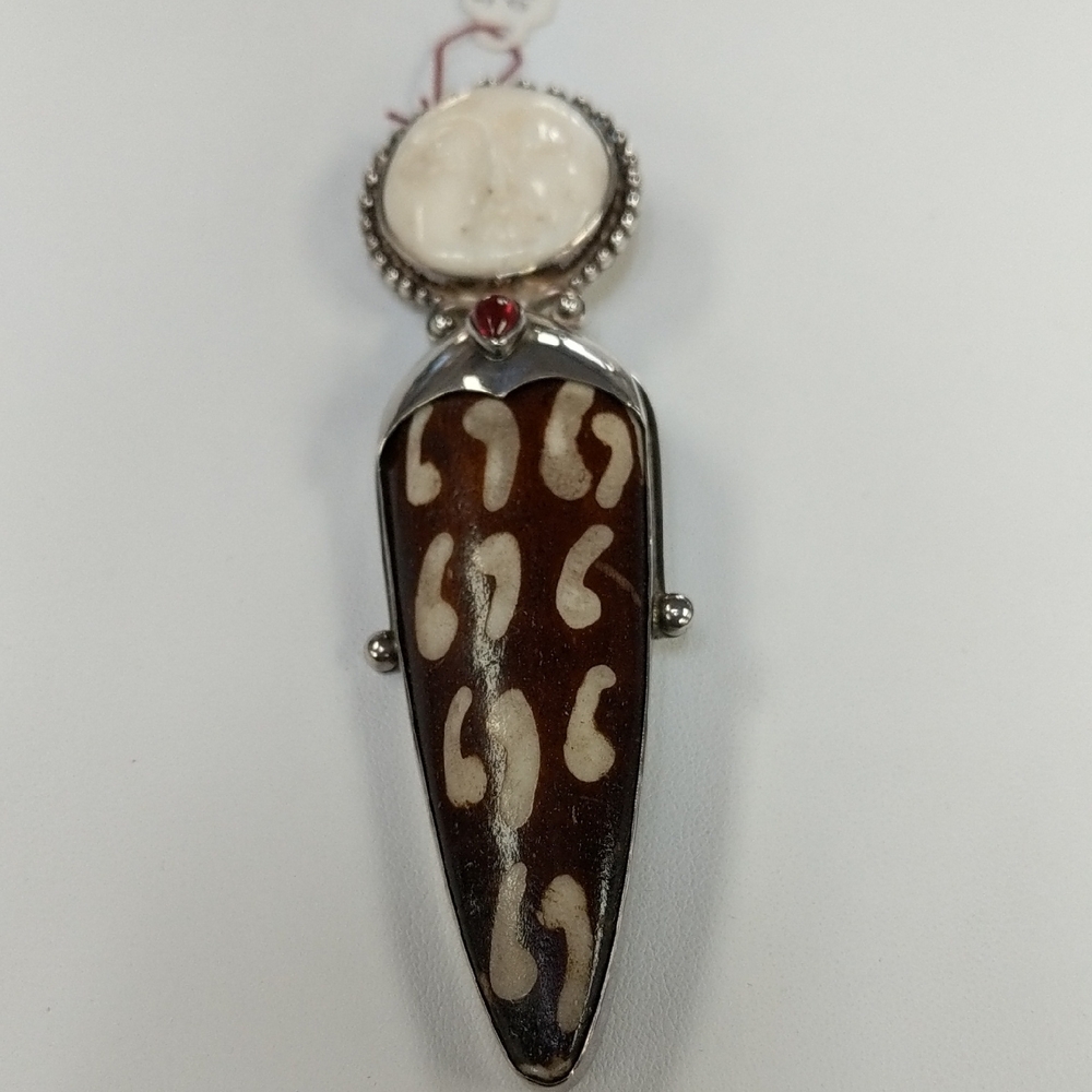 Sajen Sterling Silver Pin / Pendant